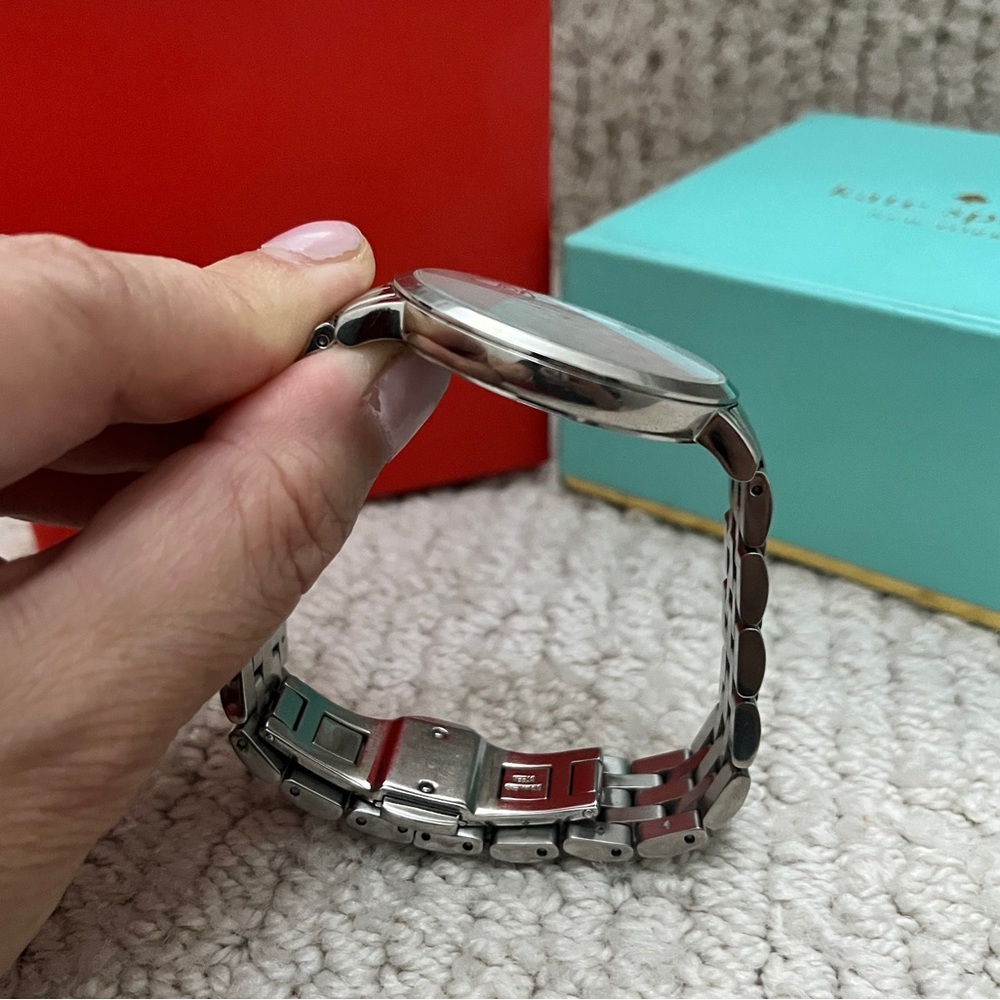Kate Spade Monterey mother of pearl dial stainless steel watch - Picture 5 of 16